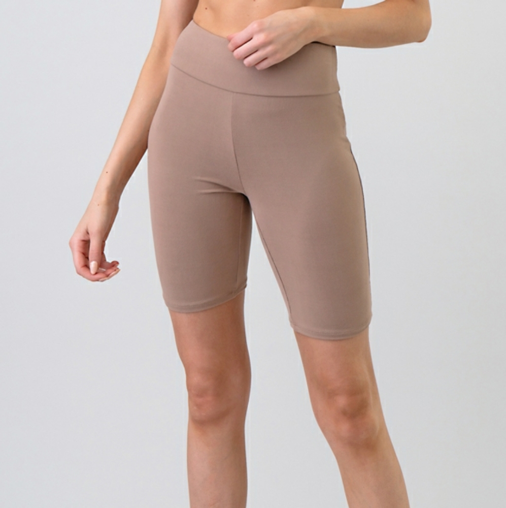 Taupe Biker Short